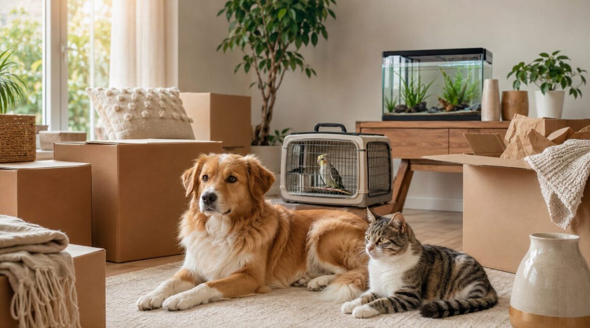 Mudança com pets